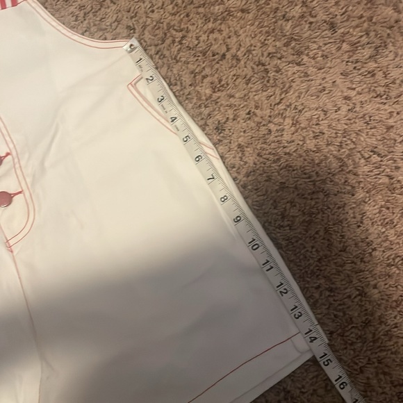 White & Red Overalls - Picture 6 of 7